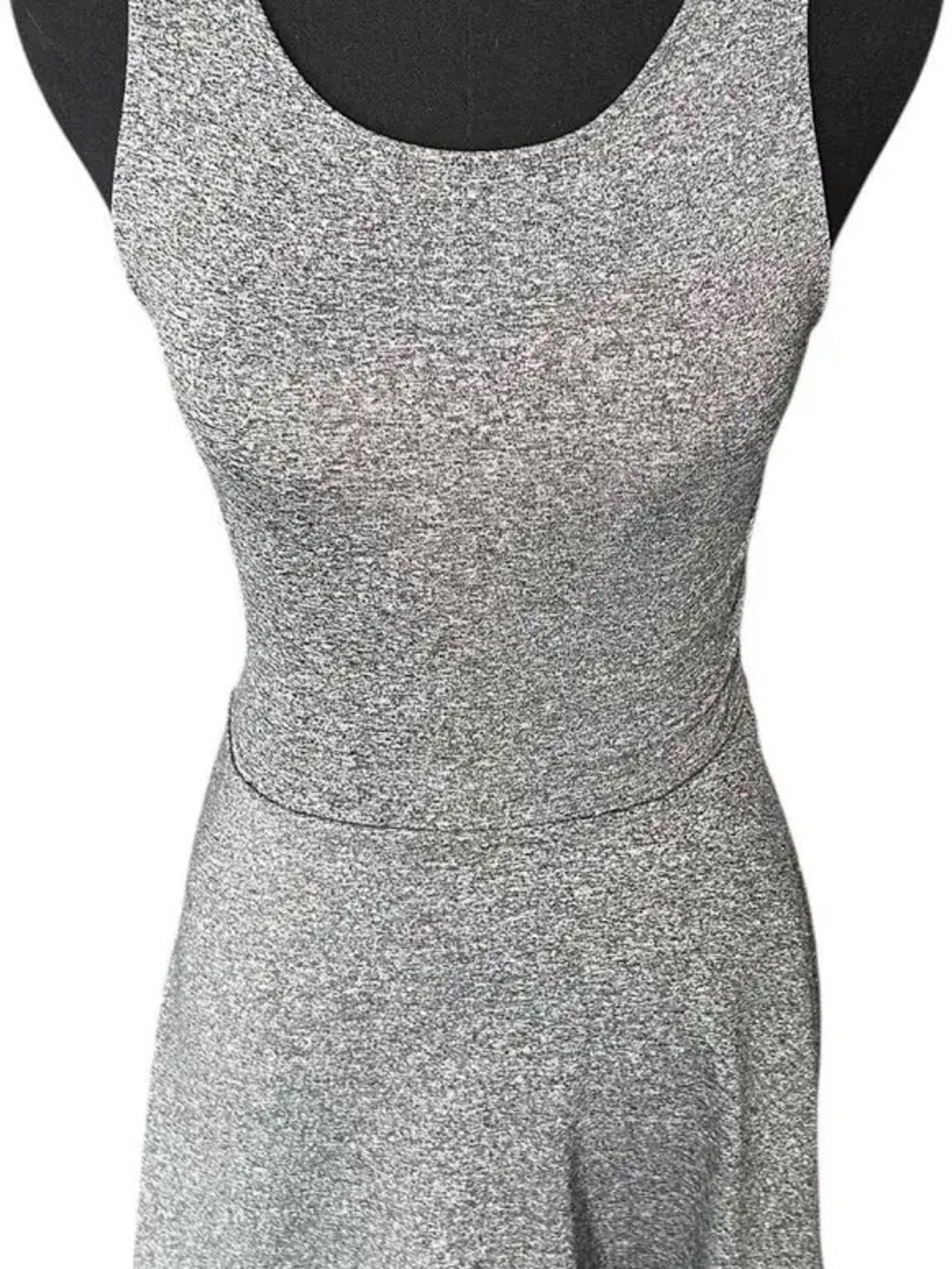 H&M Divided Gray Skater Mini Dress